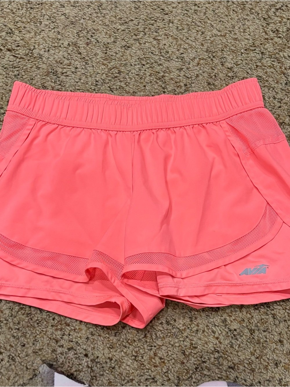 Avia Coral Pink Athletic Shorts